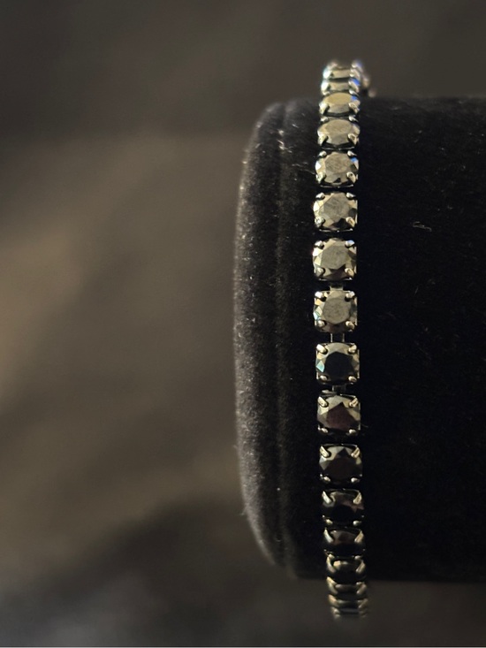 Other - 4mm Black Tone Tennis CZ Bracelet 7 1/2in.